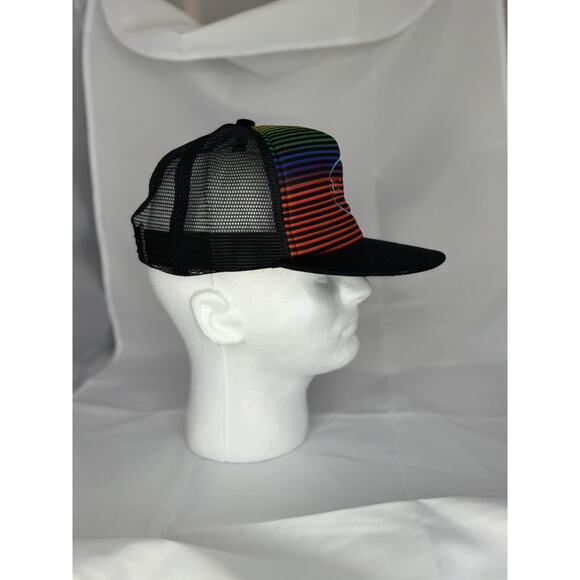 Vintage Style Mesh Embroidered Trucker Hat Riviera Maya Mexico SnapBack - Picture 2 of 5